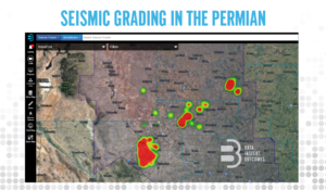 Seismicity Heat Map in Permian